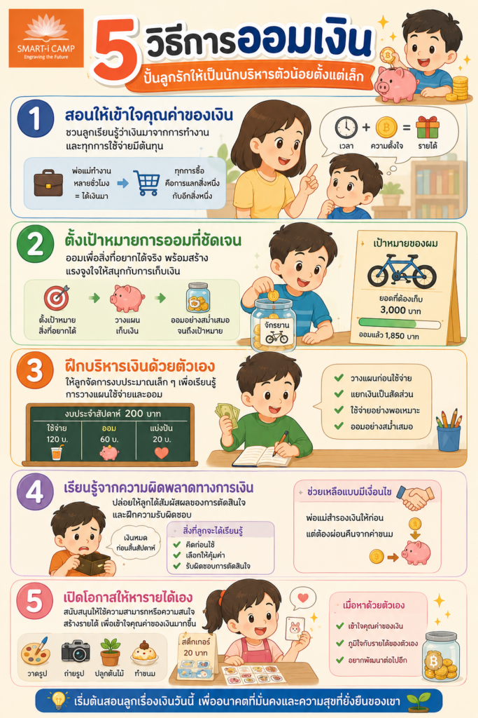 5 วิธีการออมเงินยุคดิจิทัล